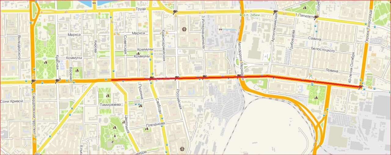 Карта тротуаров челябинск