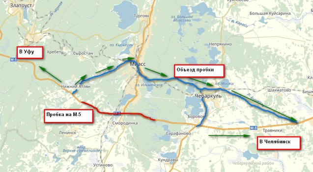 Новая трасса м5 урал схема